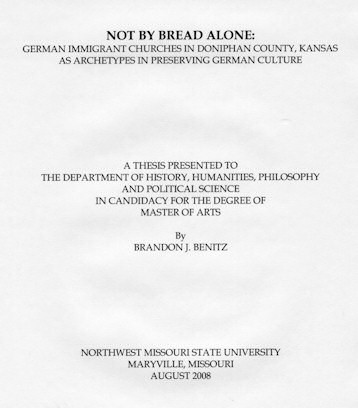 thesis title