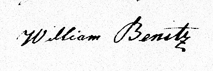 No signature